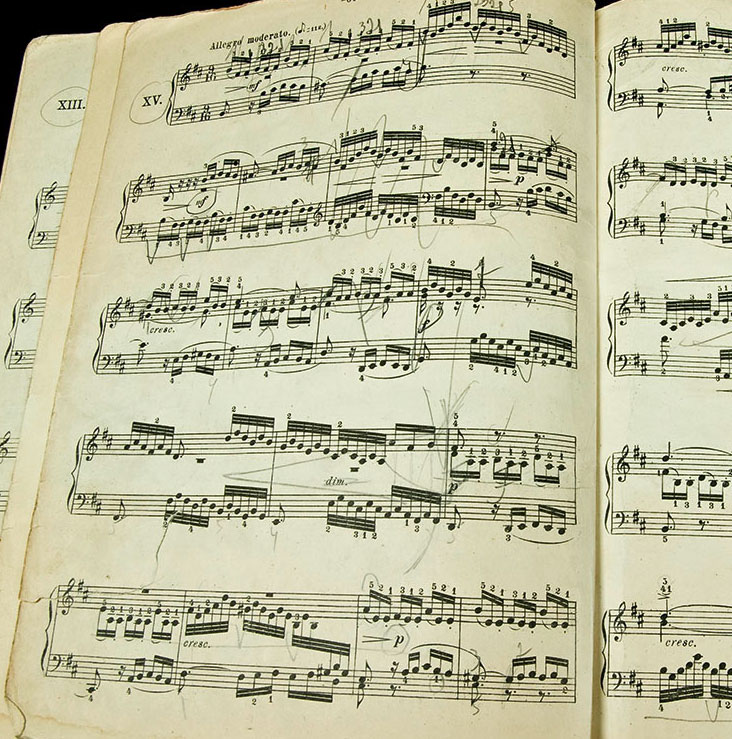 Notensatz J.S. Bach